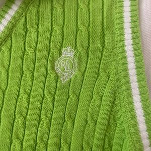Ralph lauren knit vest